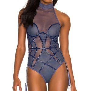 Corsica Bodysuit by Thistle and Spire in Ink